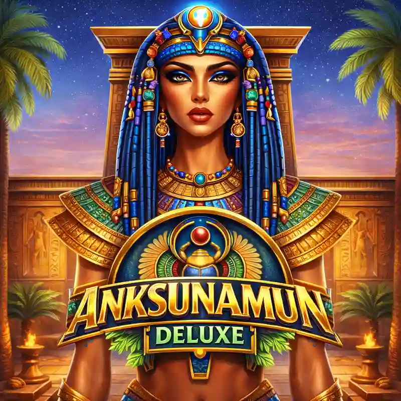 Anksunamun Deluxe slot game by Funky Time