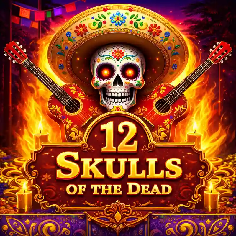 12 Skulls of the Dead slot game casino funky time